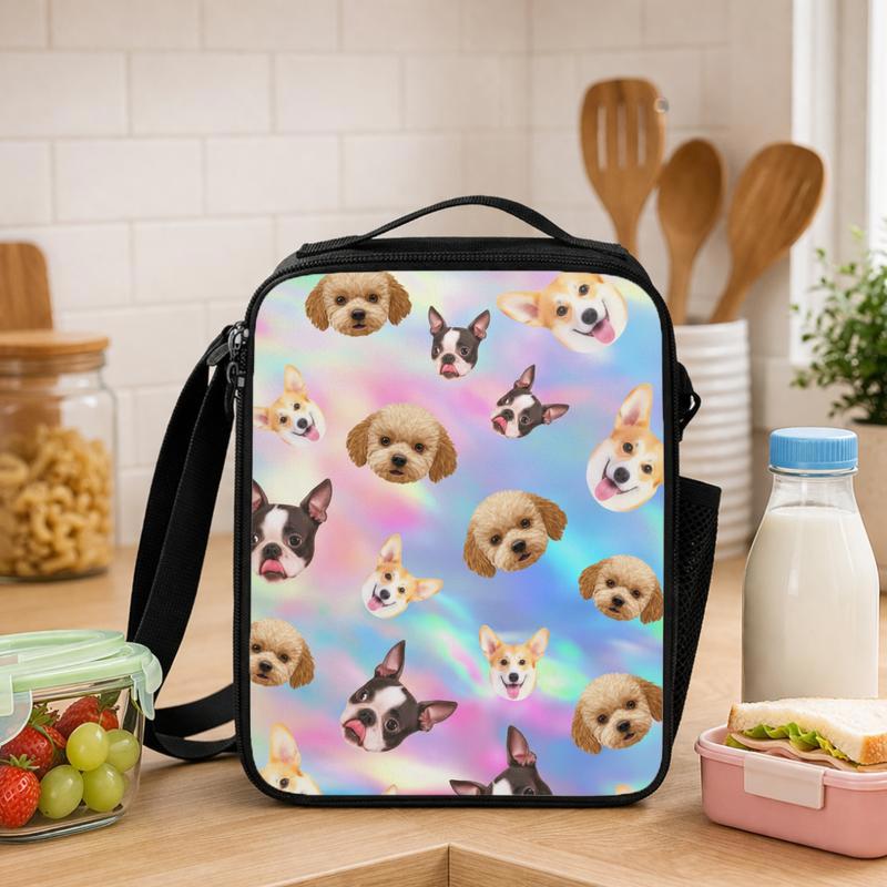 Custom Dog, Cat Lunch Box Bag - Savourry