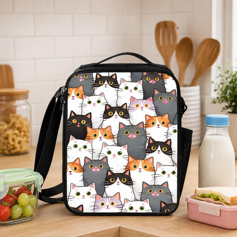 Cute Cat Lunch Box Bag - Savourry
