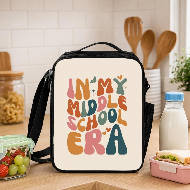 In My Middle School Era Lunch Bag - Back To School Trend Lunch Box Bag - Savourry
