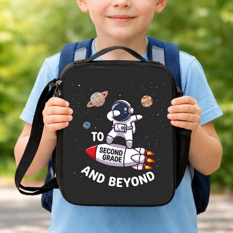 Astronaut Lunch Bag Kids - 2nd Grade & Beyond Space Adventure Lunch Box Bag