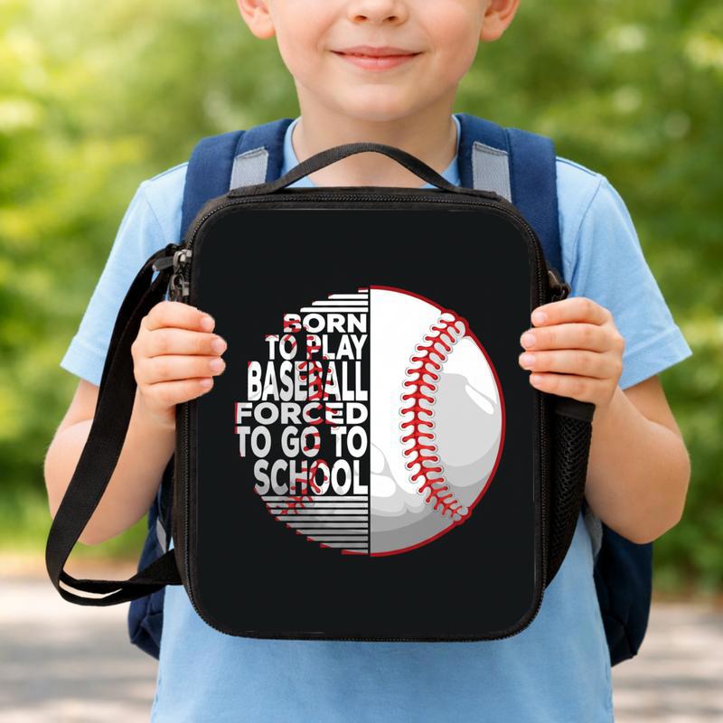 Baseball Lover Lunch Bag - Funny Back To School Bag Lunch Box Bag Baseball Lover Lunch Bag - Funny Back To School Bag Lunch Box Bag