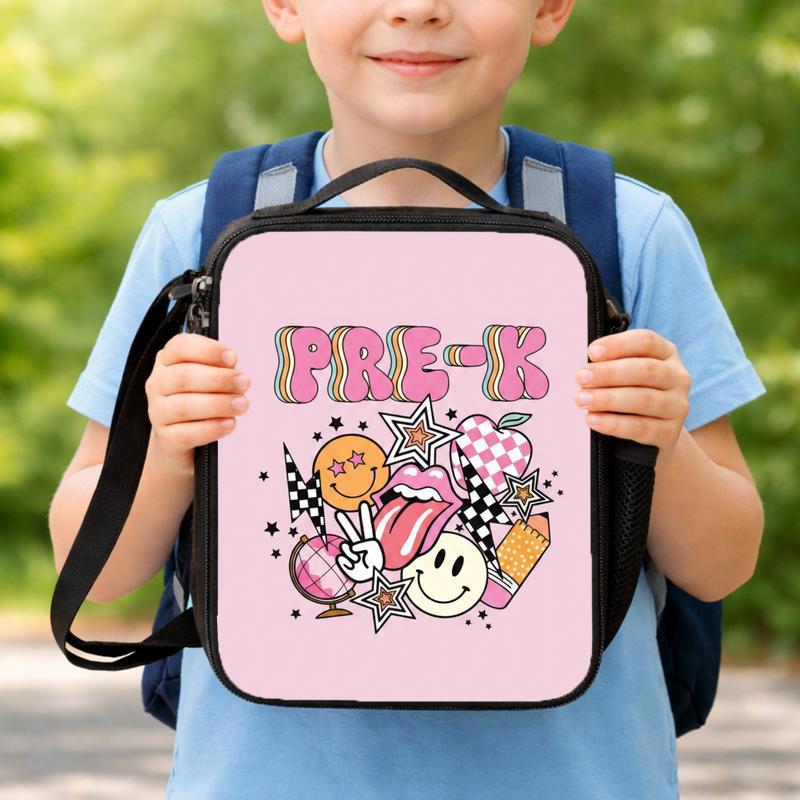 Coquette Pre-K Lunch Bag - Cute Aesthetic School Kids Lunch Box Bag Coquette Pre-K Lunch Bag - Cute Aesthetic School Kids Lunch Box Bag