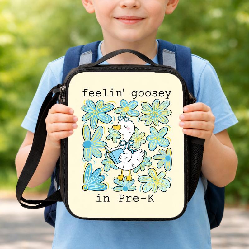 Feelin Goosey Lunch Bag - Pre-K Back To School Kids Lunch Box Bag