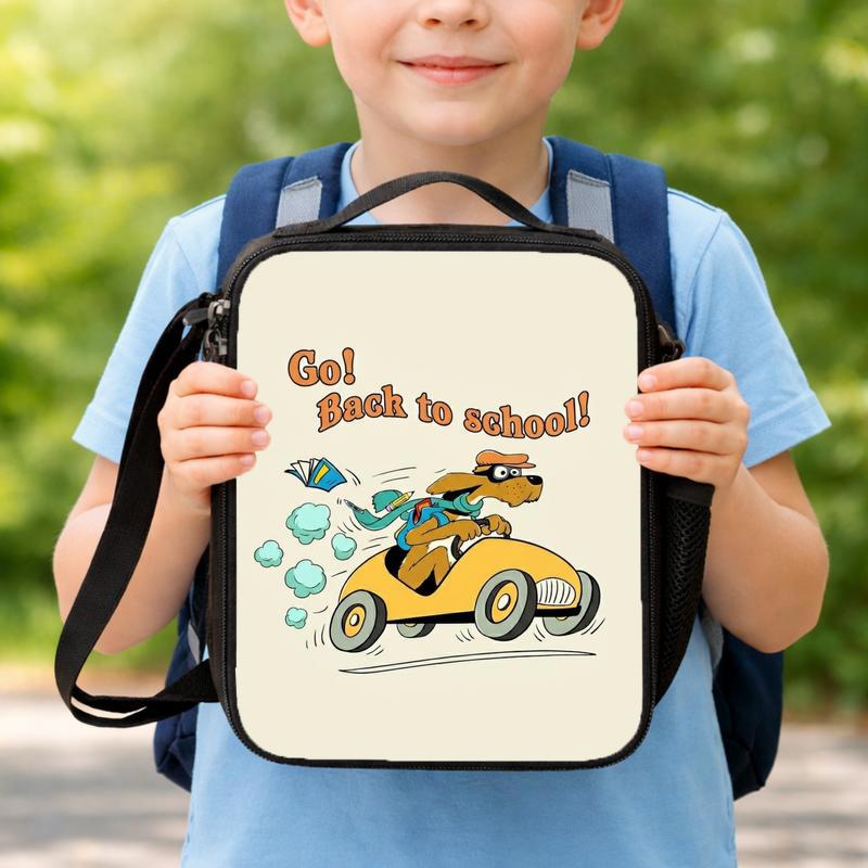 Go Dog Go Back To School Teacher T-Shirt, Teacher Shirt, Teacherlife Shirt, Gift For Teacher, Kindergarten Teacher Shirt Lunch Box Bag