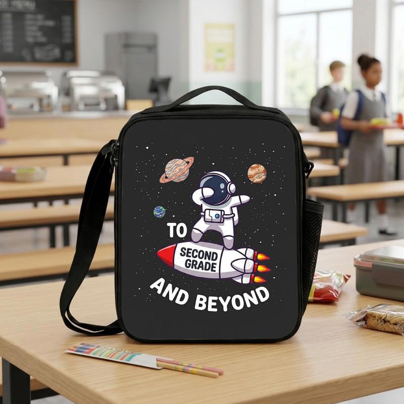 Astronaut Lunch Bag Kids - 2nd Grade & Beyond Space Adventure Lunch Box Bag