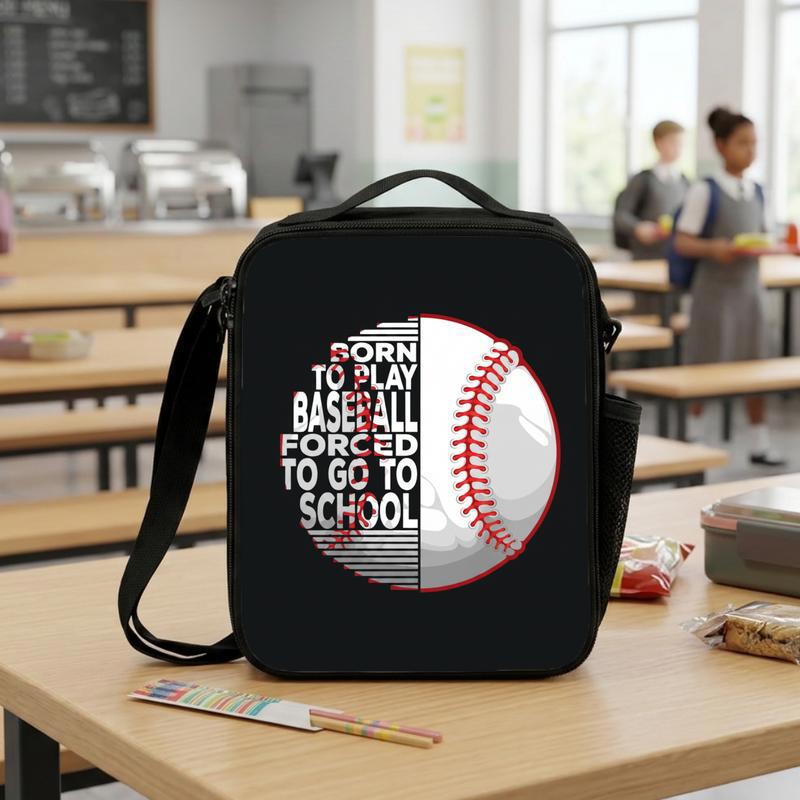 Baseball Lover Lunch Bag - Funny Back To School Bag Lunch Box Bag Baseball Lover Lunch Bag - Funny Back To School Bag Lunch Box Bag