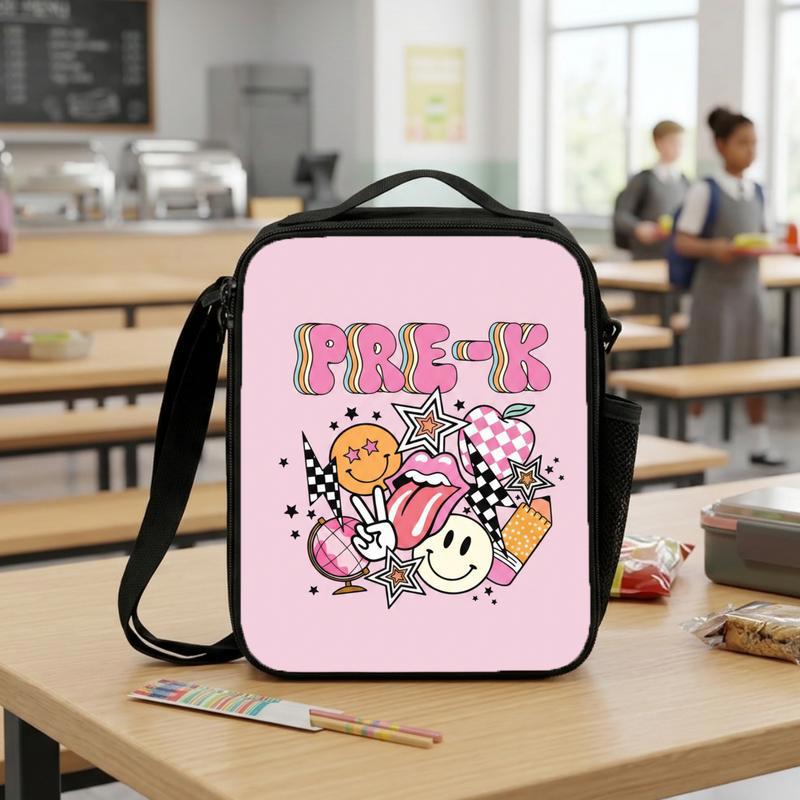Coquette Pre-K Lunch Bag - Cute Aesthetic School Kids Lunch Box Bag Coquette Pre-K Lunch Bag - Cute Aesthetic School Kids Lunch Box Bag