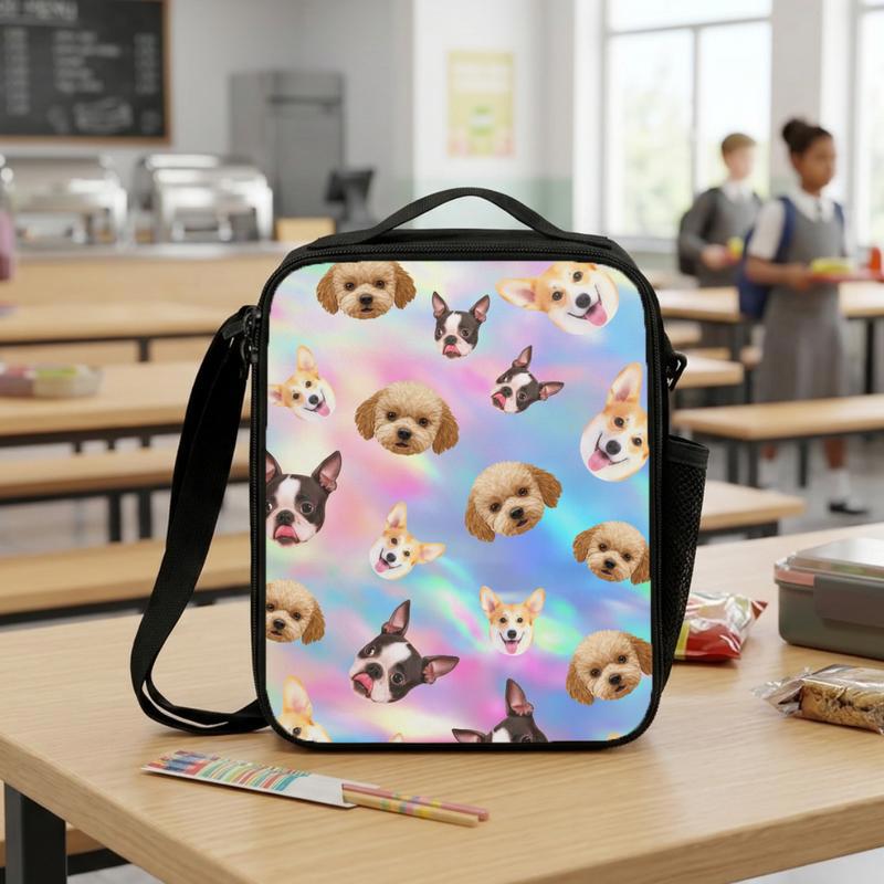 Custom Dog, Cat Lunch Box Bag