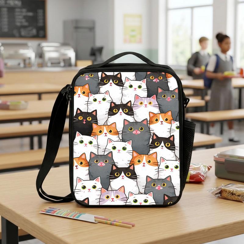 Cute Cat Lunch Box Bag