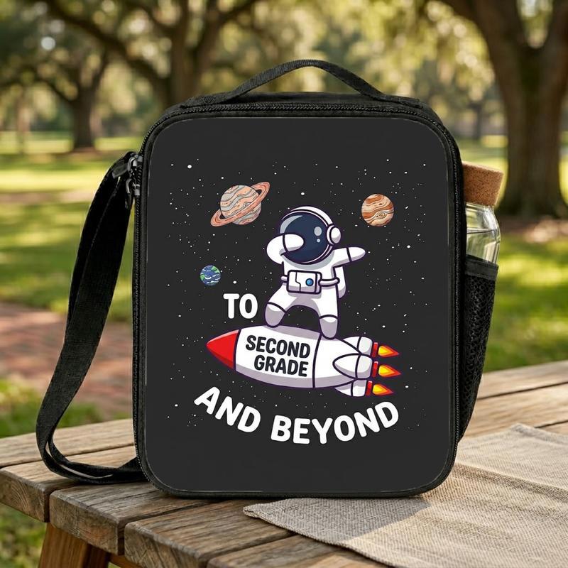 Astronaut Lunch Bag Kids - 2nd Grade & Beyond Space Adventure Lunch Box Bag