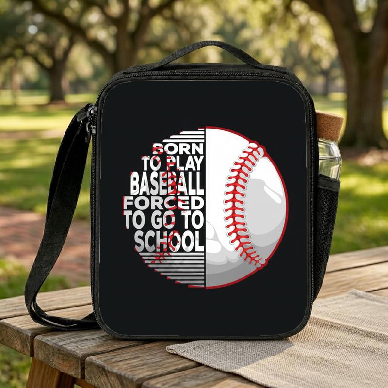 Baseball Lover Lunch Bag - Funny Back To School Bag Lunch Box Bag Baseball Lover Lunch Bag - Funny Back To School Bag Lunch Box Bag