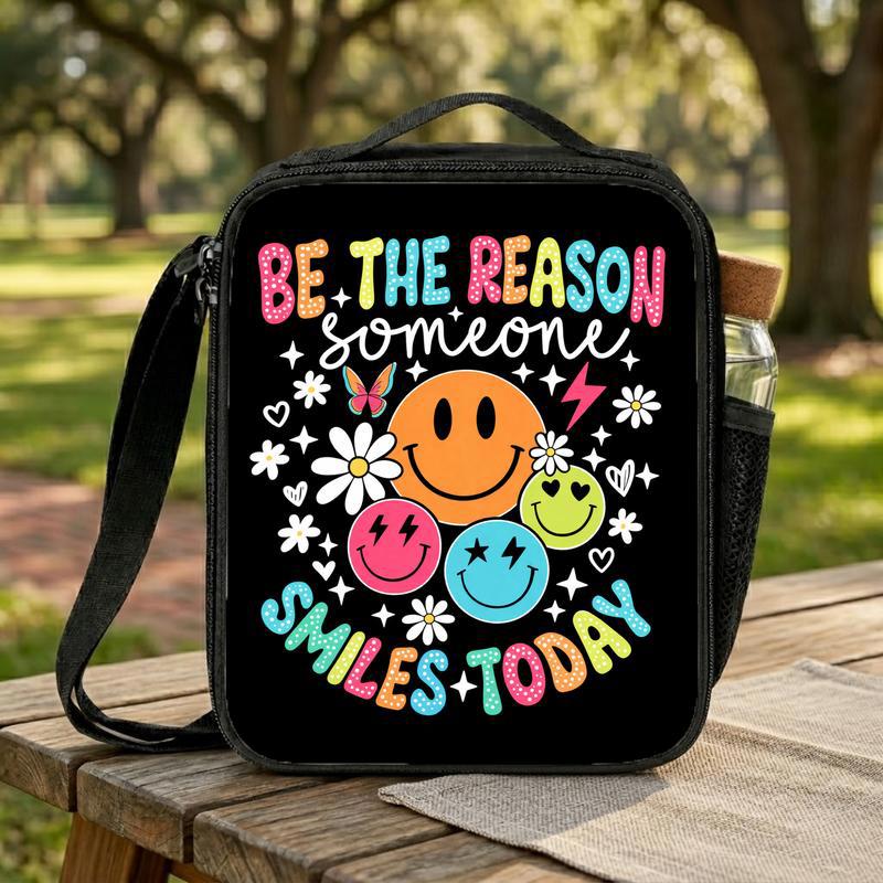 Be The Reason Lunch Bag - Smiley Positive Kids Design Lunch Box Bag