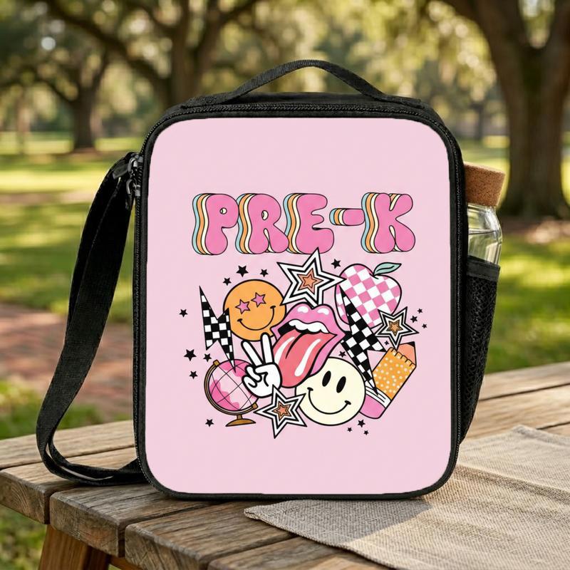 Coquette Pre-K Lunch Bag - Cute Aesthetic School Kids Lunch Box Bag Coquette Pre-K Lunch Bag - Cute Aesthetic School Kids Lunch Box Bag