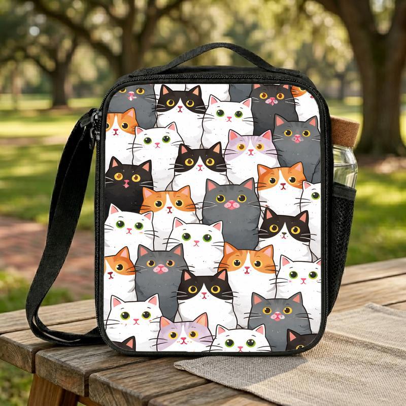 Cute Cat Lunch Box Bag