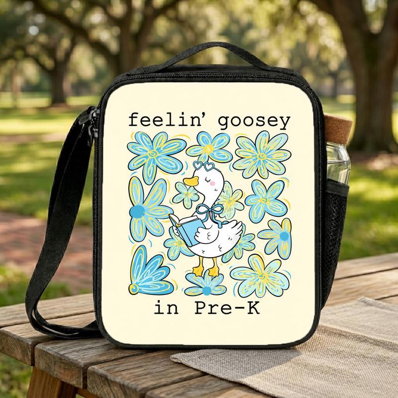 Feelin Goosey Lunch Bag - Pre-K Back To School Kids Lunch Box Bag