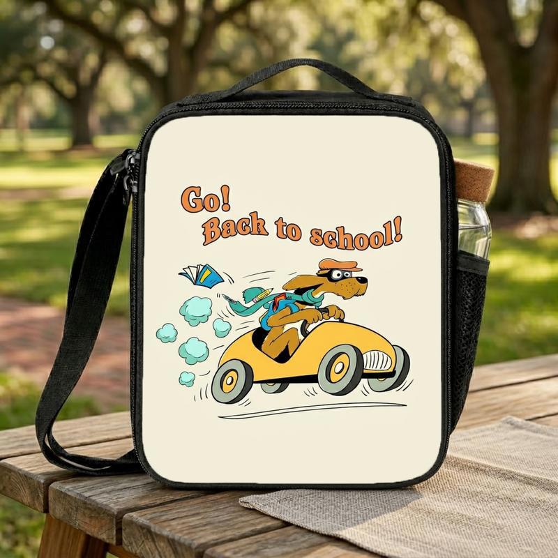 Go Dog Go Back To School Teacher T-Shirt, Teacher Shirt, Teacherlife Shirt, Gift For Teacher, Kindergarten Teacher Shirt Lunch Box Bag