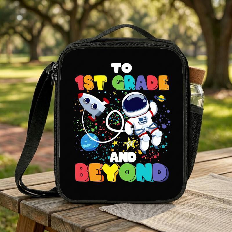 Kids Astronaut Lunch Bag 1st Grade - To First Grade And Beyond Space Lunch Box Bag