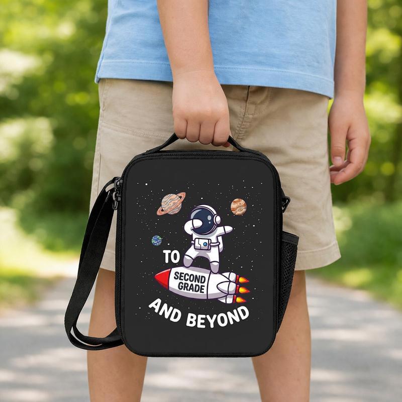 Astronaut Lunch Bag Kids - 2nd Grade & Beyond Space Adventure Lunch Box Bag