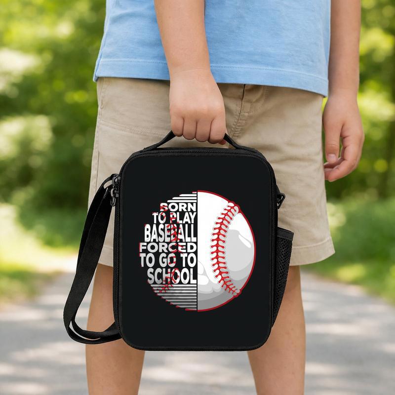 Baseball Lover Lunch Bag - Funny Back To School Bag Lunch Box Bag Baseball Lover Lunch Bag - Funny Back To School Bag Lunch Box Bag