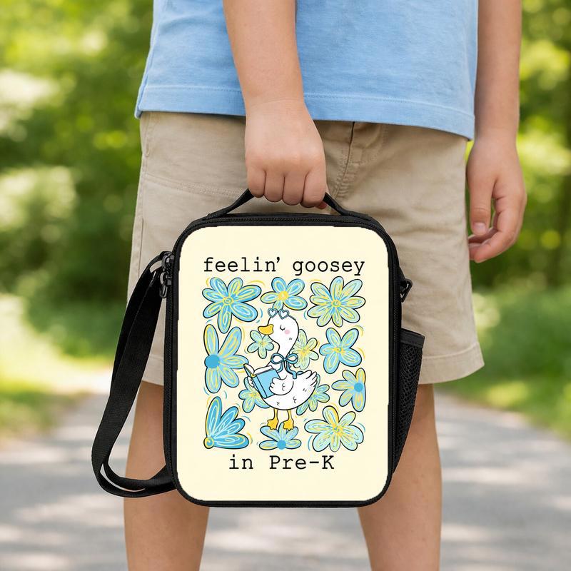 Feelin Goosey Lunch Bag - Pre-K Back To School Kids Lunch Box Bag