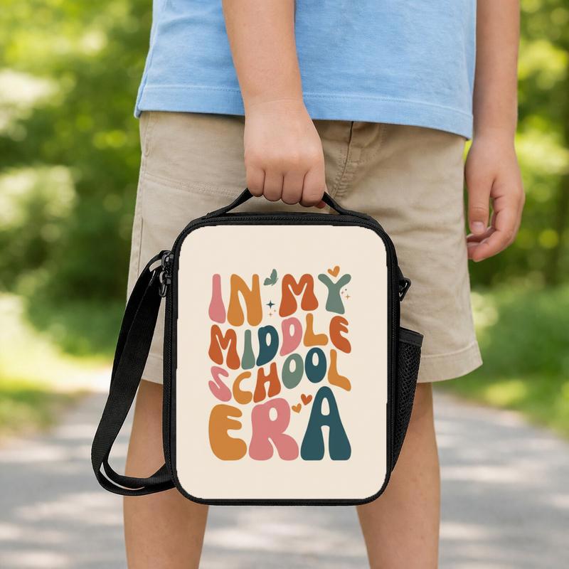 In My Middle School Era Lunch Bag - Back To School Trend Lunch Box Bag In My Middle School Era Lunch Bag - Back To School Trend Lunch Box Bag