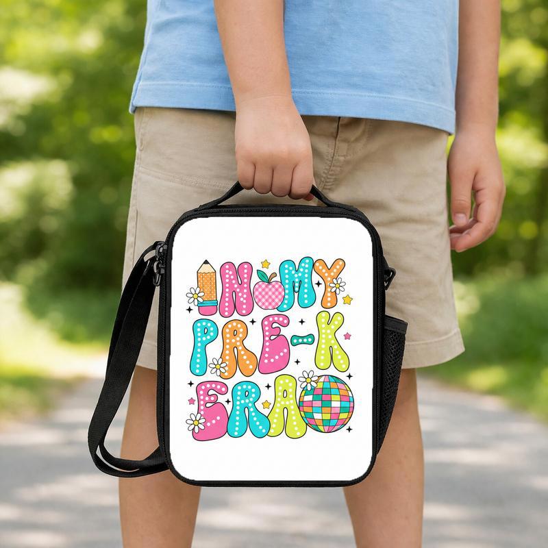 In My Pre-K Era Lunch Bag - Cute Kids School Style Lunch Box Bag In My Pre-K Era Lunch Bag - Cute Kids School Style Lunch Box Bag