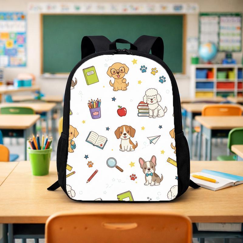 Back To School Dog Custom Backpack - Savourry