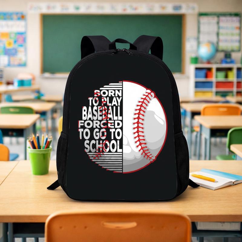 Baseball Lover Backpack - Funny Back To School Bag Custom Backpack - Savourry