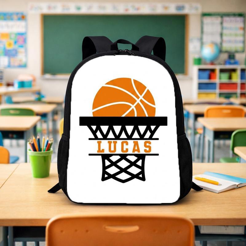 Basketball Name Backpack - Back To School Custom Sport Style Custom Backpack - Savourry