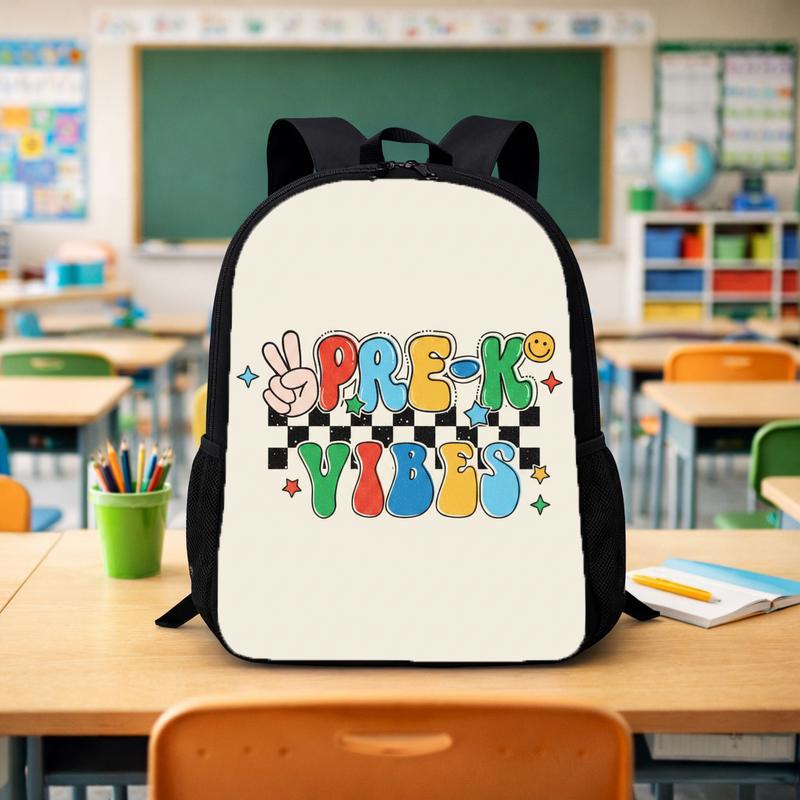 Colorful Pre-K Backpack - Trendy Kids School Custom Backpack - Savourry
