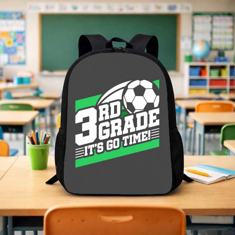 Custom Grade Go Time Backpack - Soccer School Desig Custom Backpack - Savourry