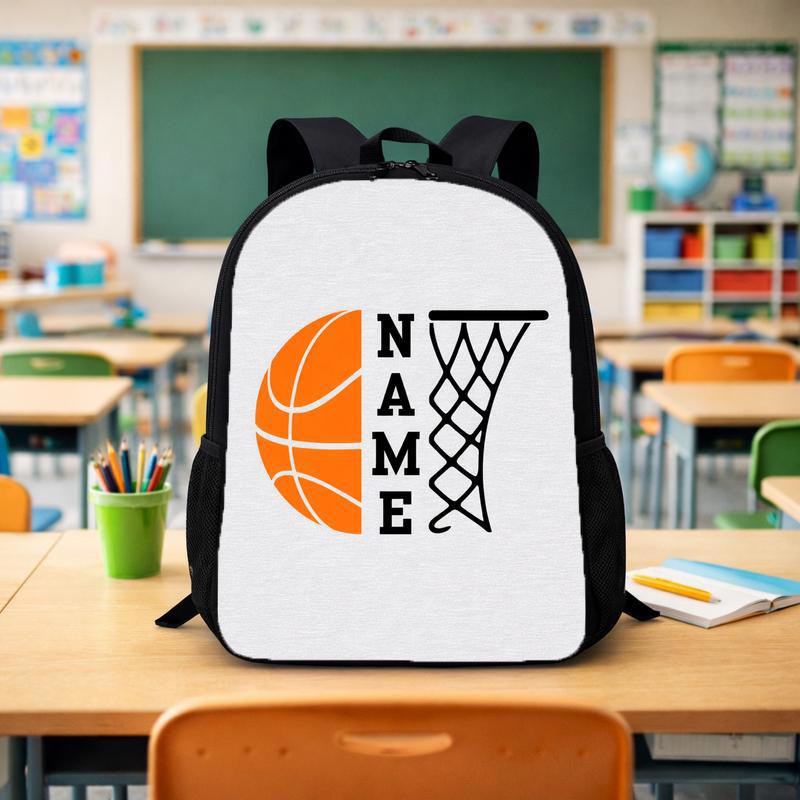Custom Name Basketball Backpack - Back To School Sport Style Custom Backpack - Savourry