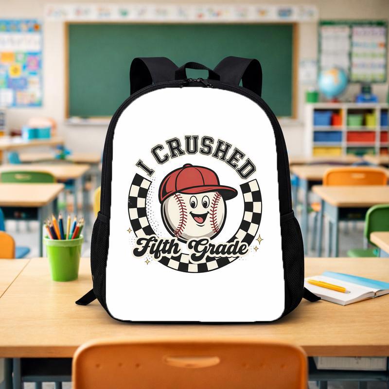 Cute Baseball Backpack - Back To School Cartoon Kids Sport Custom Backpack - Savourry