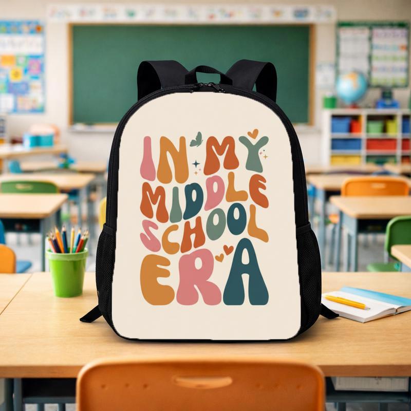 In My Middle School Era Backpack - Back To School Trend Custom Backpack - Savourry