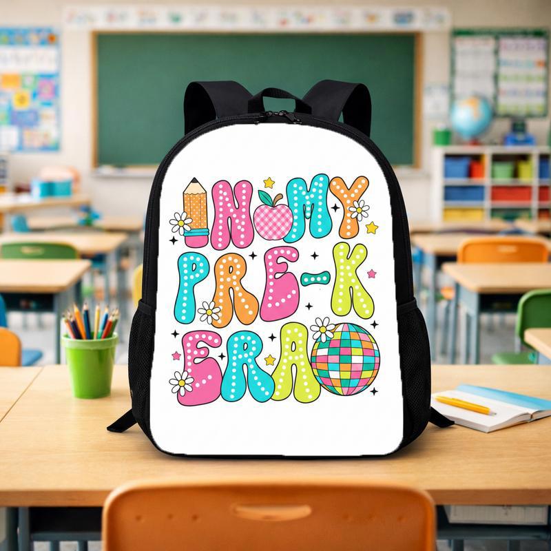 In My Pre-K Era Backpack - Cute Kids School Style Custom Backpack - Savourry