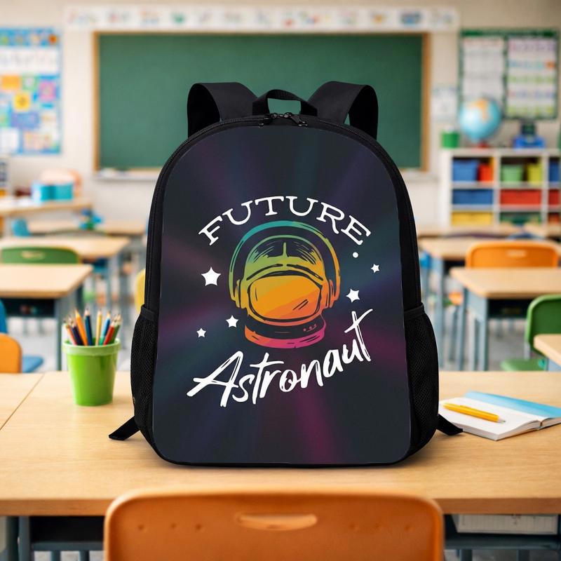 Kids Backpack Future Astronaut - Space Retro Style Custom Backpack - Savourry