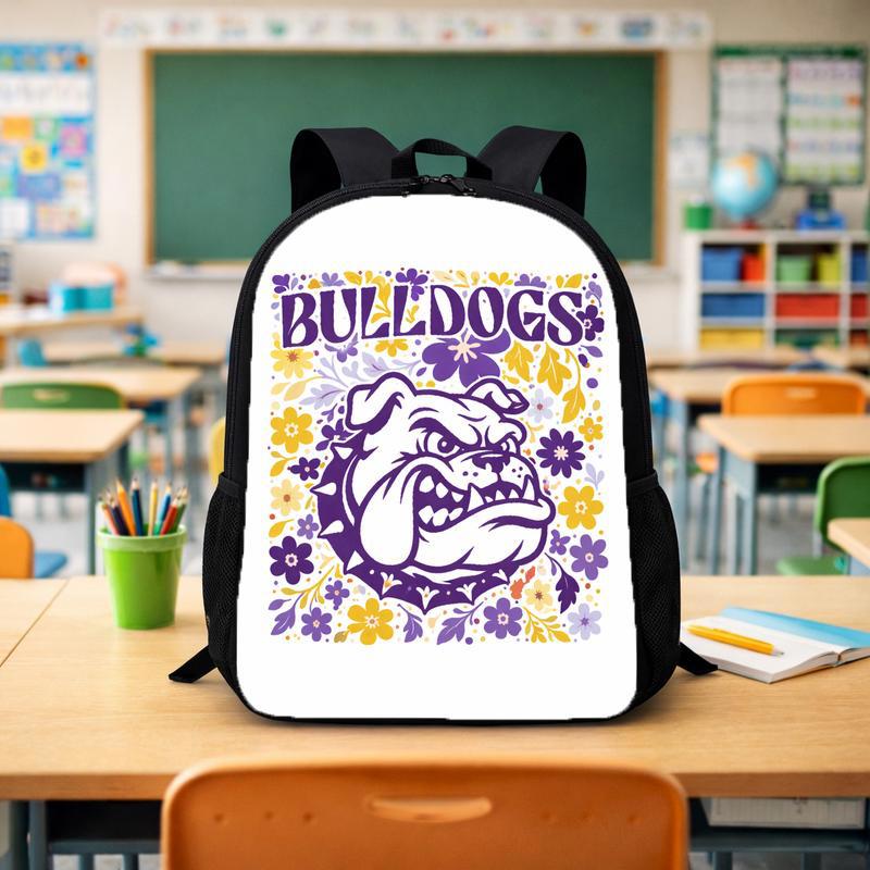 Middle School Dog Mascot Custom Backpack - Savourry
