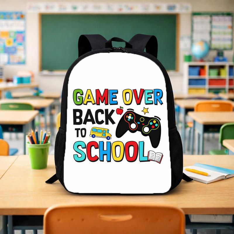 School Mode Activated Backpack - Gamer Back To School Custom Backpack - Savourry