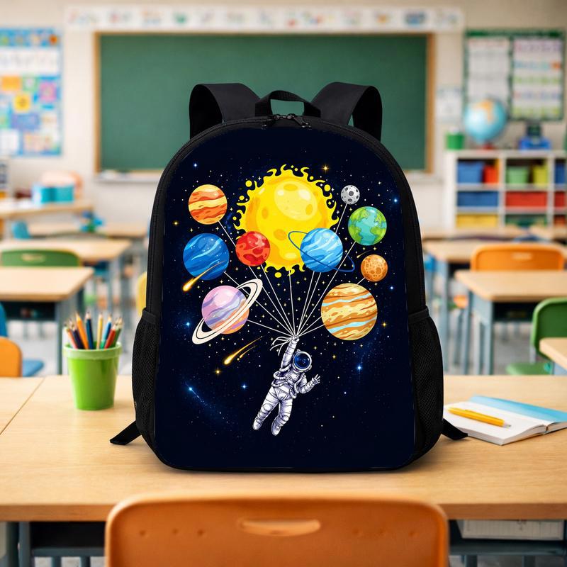Solar System Backpack Kids - Space Explorer Design Custom Backpack - Savourry