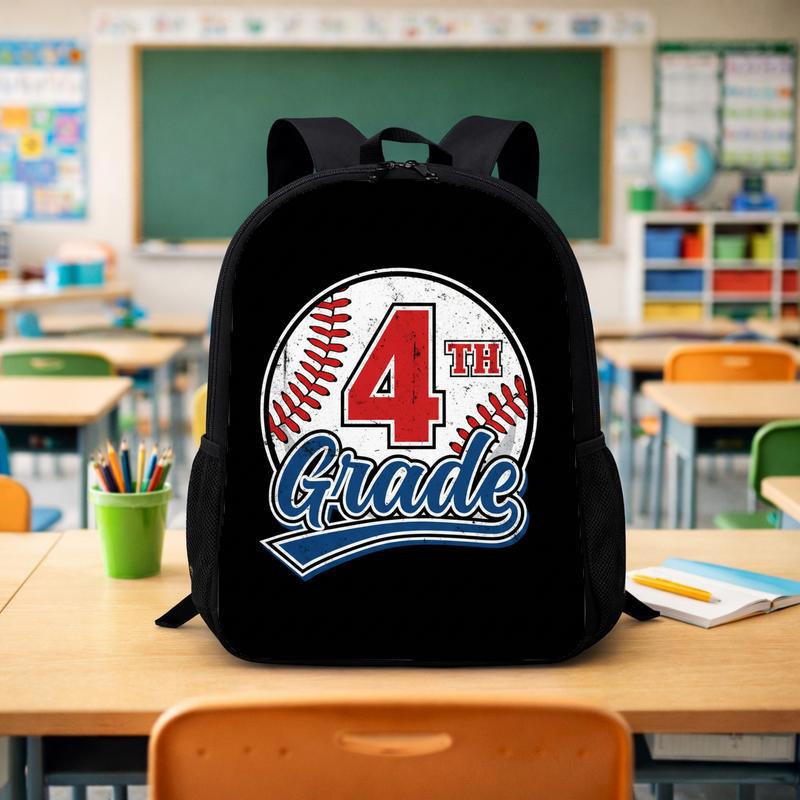 Vintage Custom Grade Baseball Backpack - Back To School Kids Bag Custom Backpack - Savourry