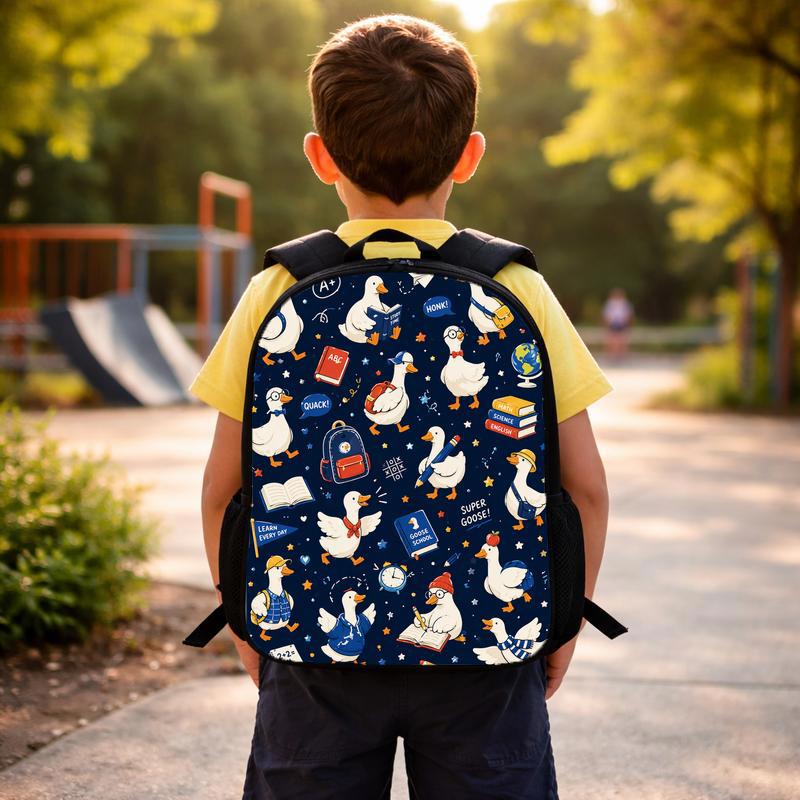 All Over Goose Backpack - Fun Back To School Kids Pattern Custom Backpack All Over Goose Backpack - Fun Back To School Kids Pattern Custom Backpack
