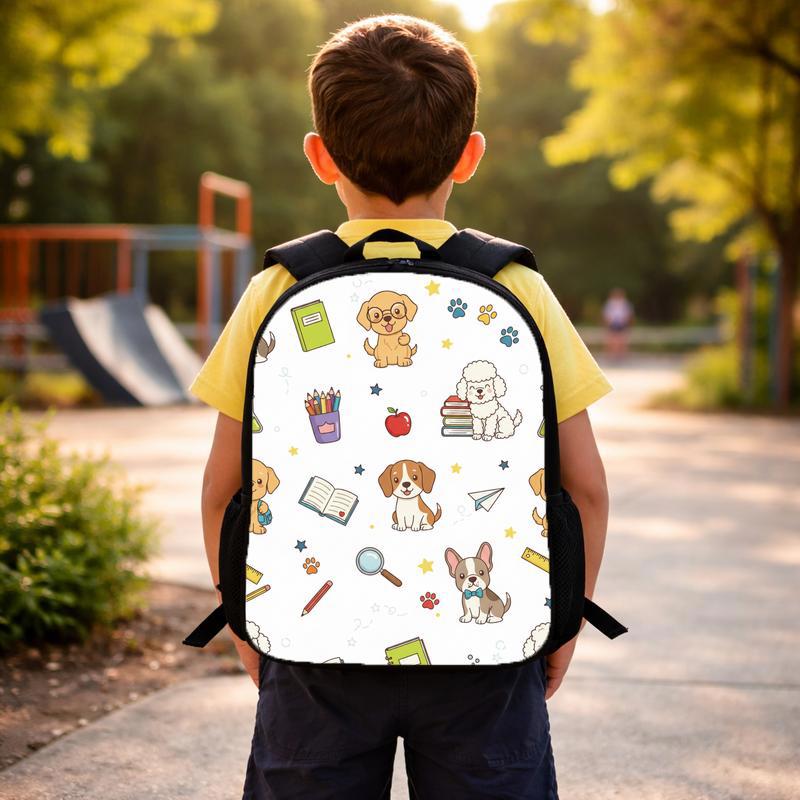 Back To School Dog Custom Backpack Back To School Dog Custom Backpack