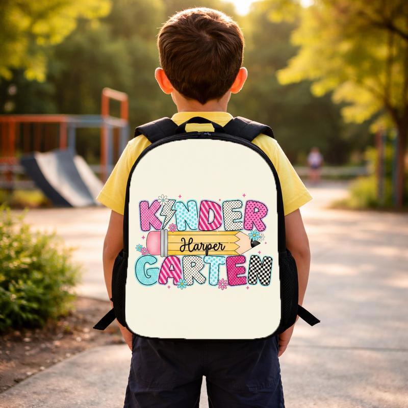 Cute Back To School Backpack - Personalized Kids Name Gift Custom Backpack Cute Back To School Backpack - Personalized Kids Name Gift Custom Backpack