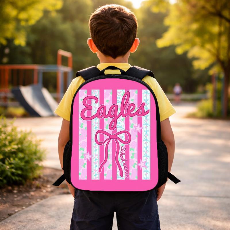 Eagles Backpack - Elementary School Custom Mascot Back To School Custom Backpack Eagles Backpack - Elementary School Custom Mascot Back To School Custom Backpack