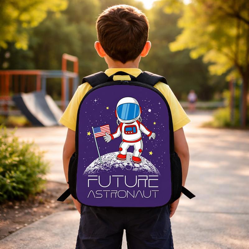 Future Astronaut Backpack Kids - Space Explorer School Adventure Custom Backpack