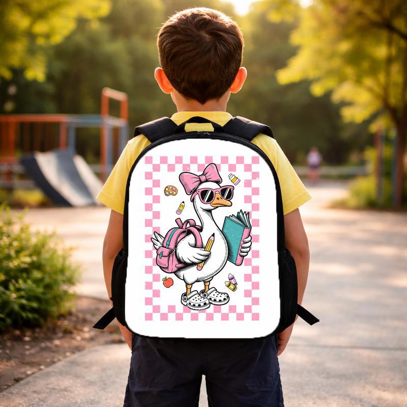 Girl Goosey Back To School Custom Backpack Girl Goosey Back To School Custom Backpack