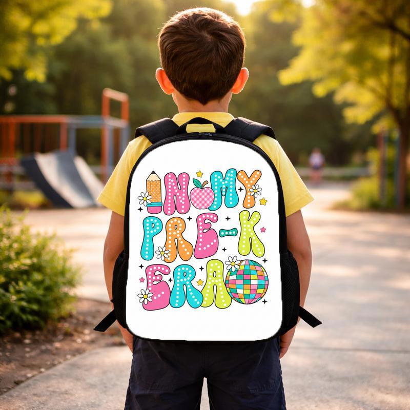 In My Pre-K Era Backpack - Cute Kids School Style Custom Backpack