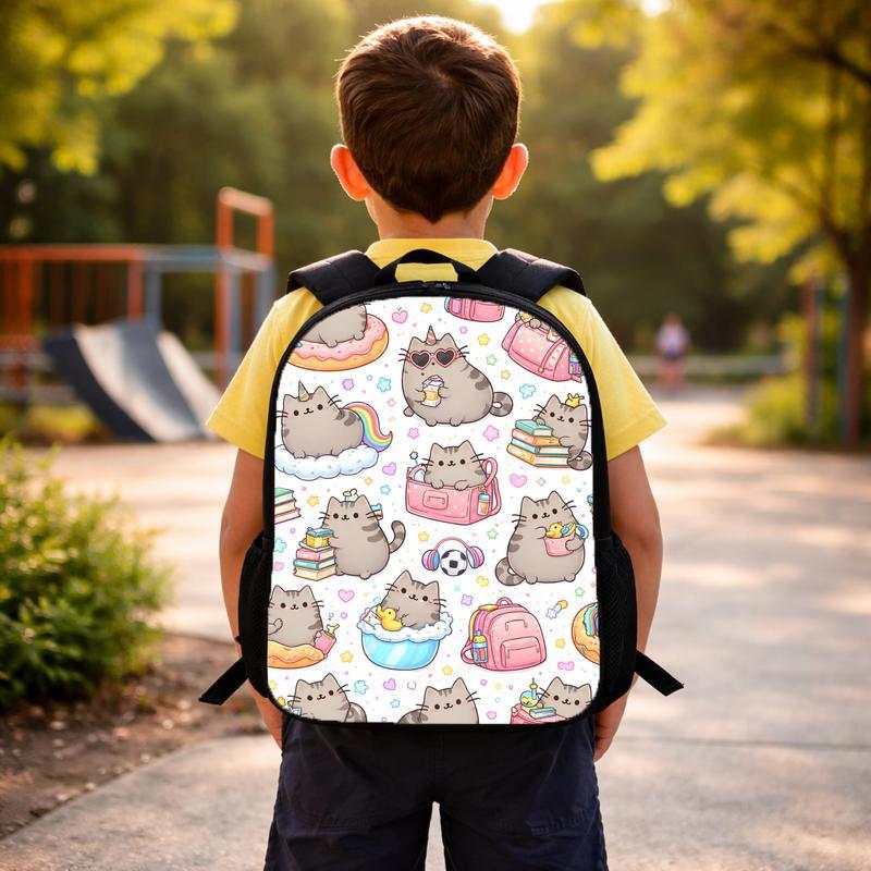 Kawaii Cát Custom Backpack Kawaii Cát Custom Backpack