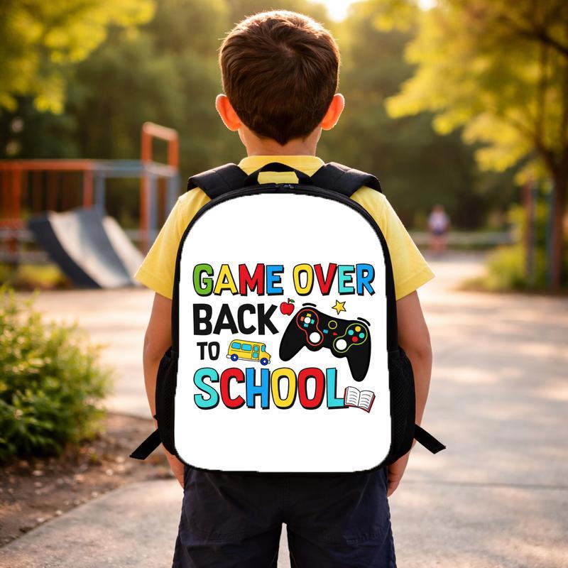 School Mode Activated Backpack - Gamer Back To School Custom Backpack School Mode Activated Backpack - Gamer Back To School Custom Backpack