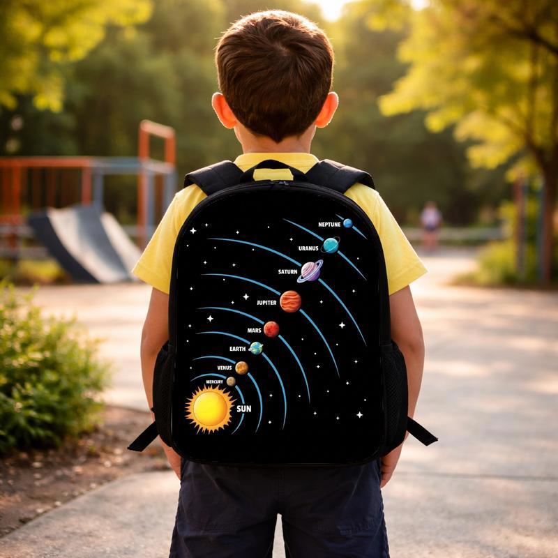 Solar System Backpack Kids - Space Orbit Planets Design Custom Backpack Solar System Backpack Kids - Space Orbit Planets Design Custom Backpack